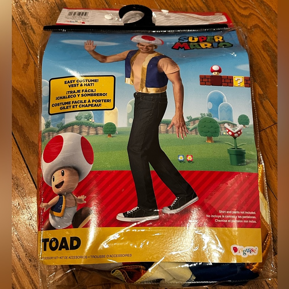 Super Mario Toad Costume
